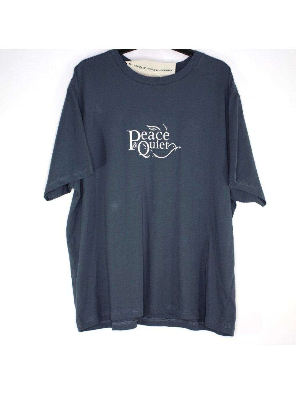 Museum Of Peace & Quiet Mens Large Spell Out T-Shirt NEW F1395
